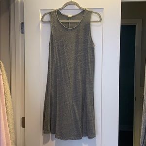 Gray tank dress